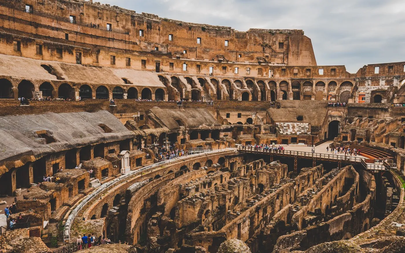 Coliseu de Roma, na Itália